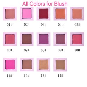 Paleta de Rubor Individual <span class=keywords><strong>Rosa</strong></span>, Rubor en Polvo Compacto de Marca Privada, Tinte Facial de Alta Pigmentación, Rubor de Maquillaje Diario - Product Image 5