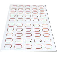 Disponible en Format 3*8 24 pcs rfid prelam incrustation plastique pour carte à puce