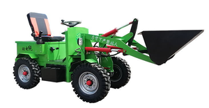 Commercial <strong>Loader</strong> Electrical Vehicle Electric Mini <strong>Loader</strong> with Attachments - Product Image 2