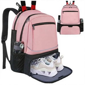 Bolsa de Gimnasio Personalizada para Mujer, para Raquetas de Tenis y Pickleball, 30-40L, Impermeable, de Poliéster, Portátil, con Correa de Hombro Desmontable - Product Image 2