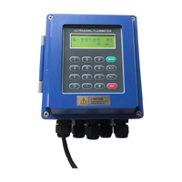 Medidor de Flujo de Calor Ultrasónico Digital RS485-Modbus RTU, No Invasivo, con Pantalla LCD para Tuberías DN15-DN6000