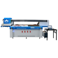 Impresoras UV de cama plana para letreros, carteles de vidrio y tablero de metal, de diseño inteligente Software, impresora de inyección de tinta Digital