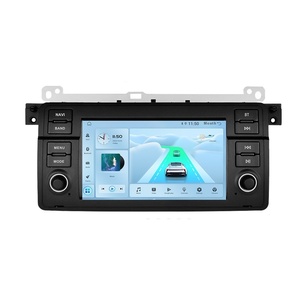 3 Series E46 Auto Radio Dashboard Central Control Screen Large Carplay Android Car Navigation <b>System</b> Built-in GPS TV for 3 S - Product Image 1