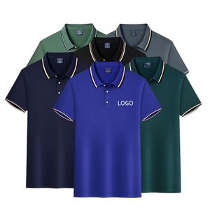 Camisetas Polo de Poliéster de Secado Rápido de 200 g con Logotipo Personalizado, Unisex, para Pádel, Absorben la Humedad, Protección UV, Elásticas, Lisas, con Estampado Personalizado - Product Image 1