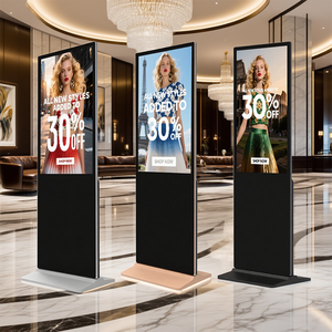 21.5 inch Slim dual-mặt LED LCD kỹ thuật số biển hiển thị cho tự phục vụ kinh doanh ngoài trời tầng thường vụ quảng cáo OEM - Product Image 6