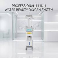 Appareil professionnel 14-en-1 pour soins liquides hydro-faciaux, peeling aquatique, rajeunissement cutané, soins du visage, du cuir chevelu et du corps, usage professionnel en salon