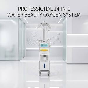 Appareil professionnel 14 en 1 pour soins hydro-faciaux, machine de peeling aquatique, appareil de rajeunissement de la peau pour le visage, le cuir chevelu et le corps, usage professionnel en salon - Product Image 1