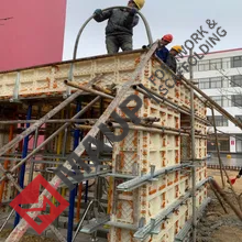 Coffrage en plastique pour béton, réutilisable, haute résistance, panneau résistant aux intempéries pour la construction de centres commerciaux, villas et immeubles de grande hauteur - Product Image 4