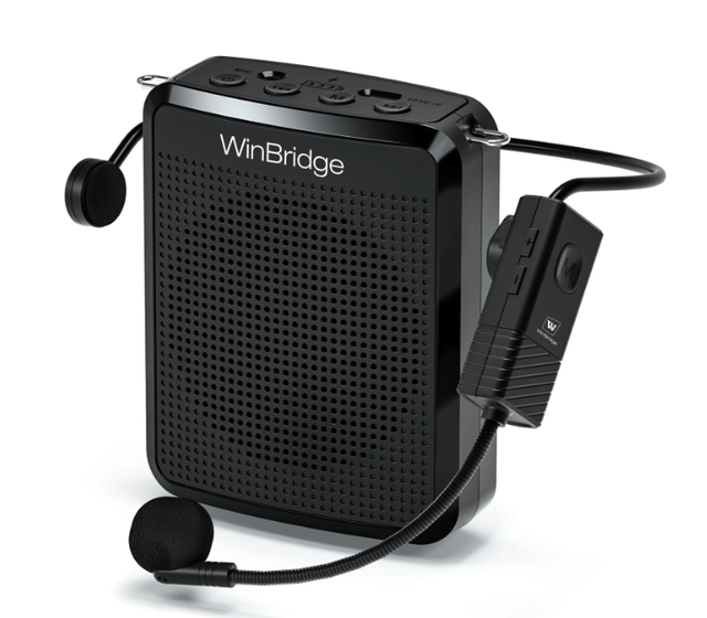 Super Light Weight WB008U Wireless Voice Amplifier with Type-C Charging