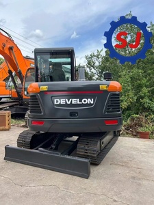 Miniexcavadora Develon DX60 de 3 Toneladas de Peso Operativo, Cucharón de Excavación con Capacidad de 0.18m³ Usado - Product Image 2