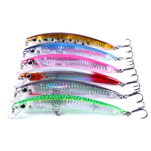 HENGJIA 12 centimetri vivid naturale vibrazione artificiale esca lure di pesca 14G minnow corpo duro esca <span class=keywords><strong>esche</strong></span> da pesca - Product Image 1
