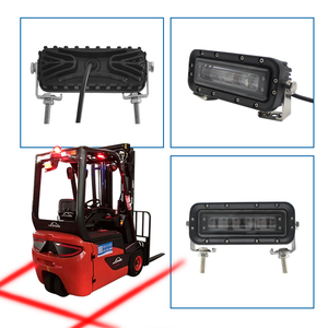 Luz de Trabajo <span class=keywords><strong>LED</strong></span>, Luz de Advertencia de Zona Roja, 30w de Alta Potencia, <span class=keywords><strong>LED</strong></span> <span class=keywords><strong>Osram</strong></span>, Carcasa de Aluminio Fundido, <span class=keywords><strong>Bombillas</strong></span> Aptas para Montacargas y Maquinaria Pesada - Product Image 3