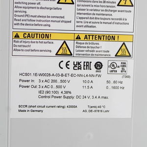 ไดรฟ์ 3 เฟส PLC PAC รุ่นใหม่ล่าสุด HCS01.1E-W0028-A-03-B-ET-EC-NN-L4-NN-FW ตัวควบคุมเฉพาะทาง - Product Image 3