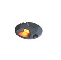 Lumière de positionnement halogène encastrée LS-IHP-08-YB(H) pour taxiway, lumière de navigation aéroportuaire, lumière de piste d'atterrissage
