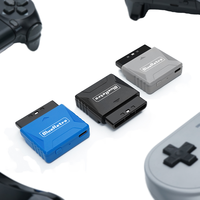 Adaptateur de manette Mini Blueretro pour PS1 PS One PS2 Compatible avec 8bitdo PS4 PS5 Xbox Series X Manette sans fil