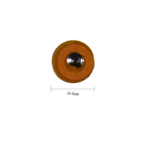 Powerway petit 13.56mhz NFC puce FPC autocollant 5/6/7/8mm Micro FPC Anti-métal plaqué or Nfc étiquette d'étiquette