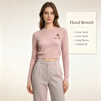 Pull tricoté décontracté à manches longues de couleur bleue, avec écusson brodé, de haute qualité, personnalisé, OEM & ODM, collection automne