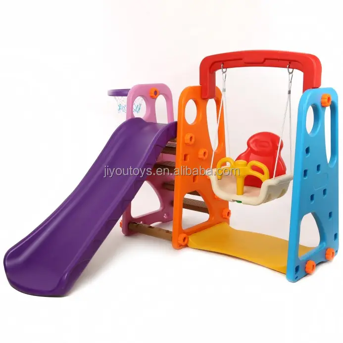 Hdpe Kinderen Glijladder Plastic Glijbaan Indoor Plastic Schommel Glijbaan