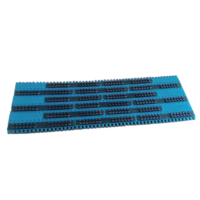 Module plat en POM industriel 1000, nouvelle chaîne de convoyeur modulaire de qualité alimentaire, plaque de chaîne pour usage domestique, usine de fabrication, plastique