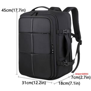 14inch New Unisex Business Travel <b>Laptop</b> Bag Extensible Waterproof Oxford <b>Laptop</b> <b>Backpack</b> Portable Durable Student <b>Backpack</b> - Product Image 5
