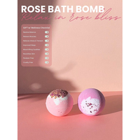 Coffret Cadeau Luxe Personnalisé Écologique de 5 Pièces pour Spa à Domicile : Savon Vegan à l'Huile d'Orange et à la Rose, Sel de Bain et Bougie