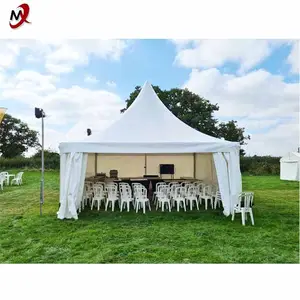 户外铝制贸易展览帐篷5X5M至10X10M尺寸优雅的婚礼和活动尖顶框架