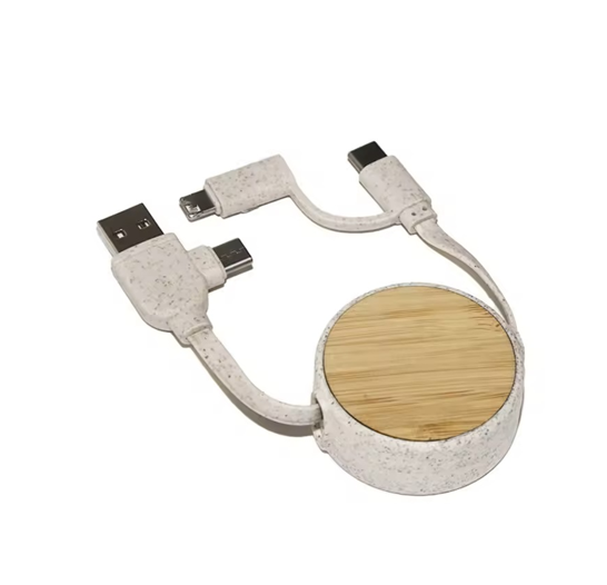 High Quality 2-in-1 Quick Charge USB Cable for Android Mobile Phones 8m Fast Charging Cable with 3A USB Type Packaged in Box