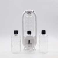 Bouteilles vides rechargeables pour diffuseur d'huile essentielle de parfum de 50ml personnalisées Bouteille de parfum en plastique pour diffuseur de parfum d'hôtel