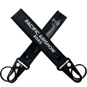 พวงกุญแจแบบสายคล้องข้อมือสั้นพร้อมโลโก้ทอแบบกำหนดเองราคาถูก - Product Image 1