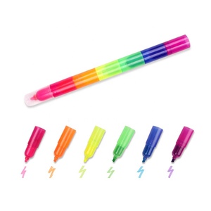 Trường Sơn 6 Phần Graffiti Marker <span class=keywords><strong>Highlighter</strong></span> Biểu Tượng Tùy Chỉnh Bút Nhiều Màu - Product Image 3