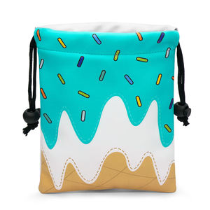 Pochette de golf portable en PU, design OEM, pour accessoires de golf personnalisés, avec porte-balles et porte-tee, sacs de rangement - Product Image 5