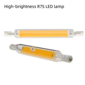 Lampe <span class=keywords><strong>LED</strong></span> R7S à intensité variable, <span class=keywords><strong>ampoule</strong></span> COB double extrémité en verre, 78mm 5W 10W 118mm 189mm 20W, tube <span class=keywords><strong>J78</strong></span> J118 J189, projecteur blanc - Product Image 3