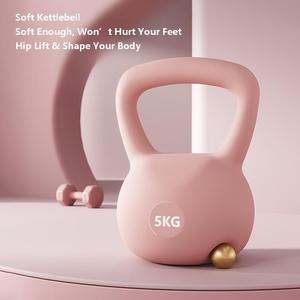 Kettlebell souple populaire en PVC pour la maison, poids libres 2,5-12 kg, vente chaude, kettlebell pour femmes - Product Image 3