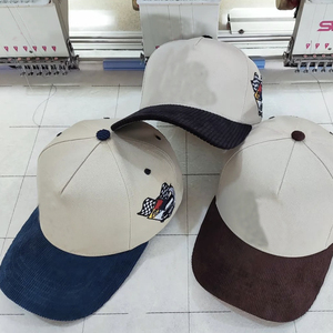 Fabricación de Gorras Deportivas con Visera Curva para Hombre, Marca Nueva, MOQ Bajo, Etiquetas Personalizadas, Gorras de Gamuza con Bordado 3D y Línea de Seda - Product Image 2