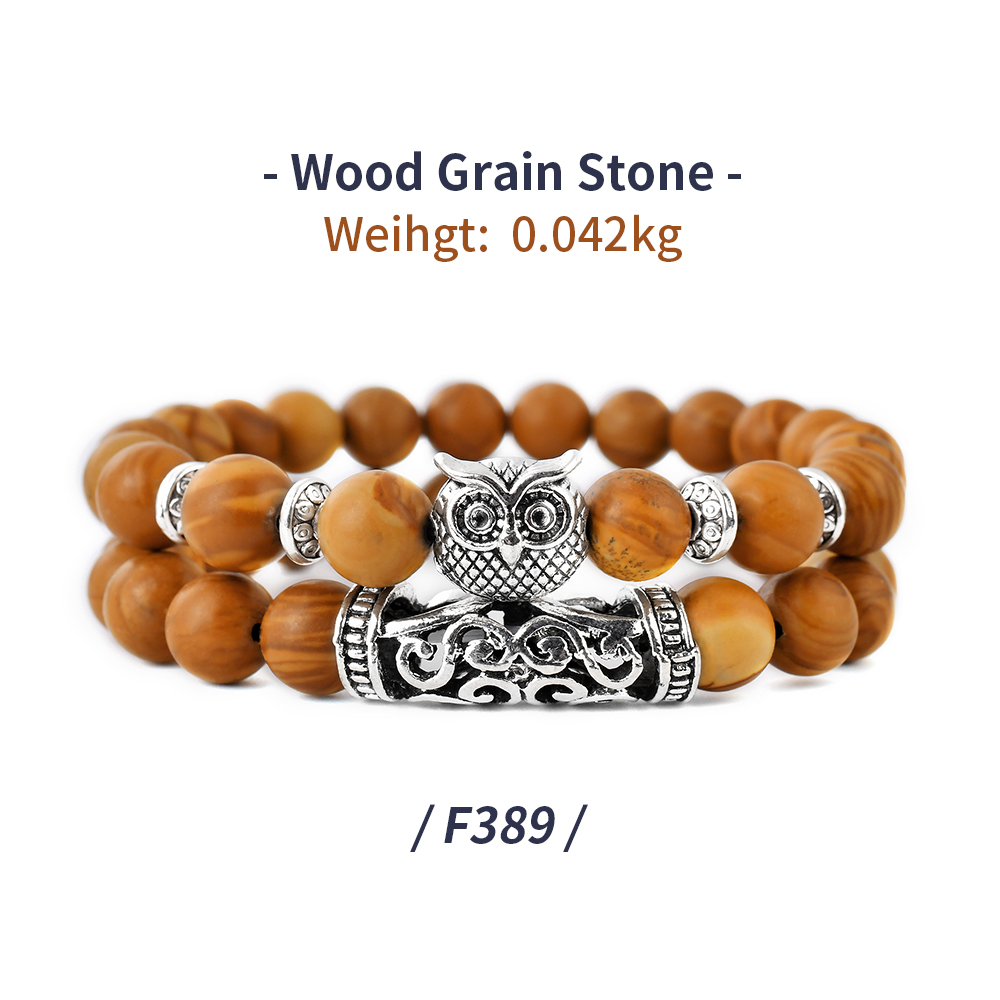 F389 - Piedra con Textura de Madera