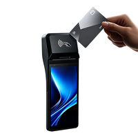 Terminal POS Android 14 Loyverse con WeChat Pay, Equipo POS Portátil para Tiendas con Pantalla para el Cliente, Escáner Opcional Z300C