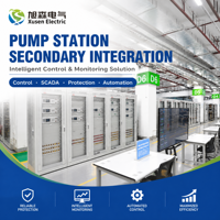 Ensemble de panneaux de protection et de commande pour EPC |   Ensemble d'alimentation électrique CC modulaire, de relais et de panneaux de communication pour système secondaire