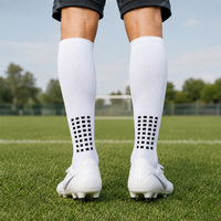 Chaussettes de football antidérapantes OEM pour joueurs, entraînement intérieur/extérieur, vente en gros