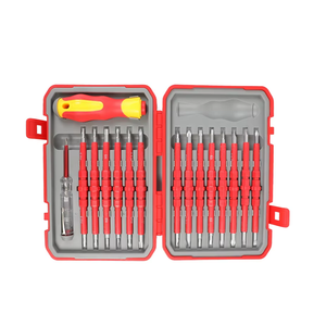 Juego de destornilladores aislados 29 en 1 Herramienta de mantenimiento doméstico aprobada por <span class=keywords><strong>electricista</strong></span> de una palabra cruzada para telecomunicaciones - Product Image 2