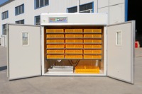 Prix ​​bas ! Incubateur à œufs solaire entièrement automatique 1500 œufs Machine combinée d'éclosion