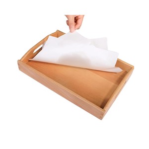 Papier sulfurisé double face enduit de cire, résistant à la graisse, avec logo personnalisé, qualité alimentaire, taille sur mesure, emballé en carton - Product Image 5