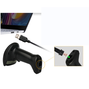 Xkancode Bền 1D CCD Có Dây Máy Quét Mã Vạch Quét In Và Trên Màn Hình Thanh Toán Mã Vạch 1D Đầu Đọc Mã Vạch - Product Image 6