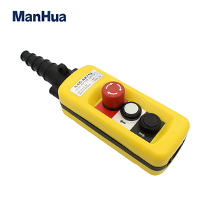 Trạm điều khiển mặt dây chuyền manhua XAC-A2713 nút nhấn với 3 nút điều khiển từ xa dừng khẩn cấp duy nhất 10A IP65 - Product Image 5