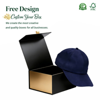 Scatola di Lusso per Cappelli, Confezione Premium Personalizzata con Apertura a Scorrimento per Esposizione, Spedizione e Regali Aziendali