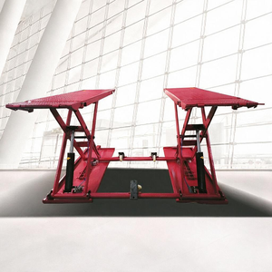 Mid Rise Scissor Car Lift 3.5T Portable Hydraulic Auto Mobile Vehicle <b>Hoist</b> for Tire Service Repair Body Shop Garage L4 L4 - Product Image 6