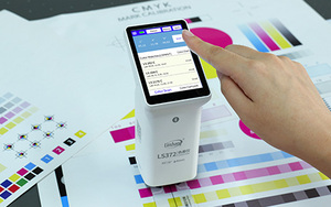 เครื่องวัดสี LS372 45/0 พร้อมหน้าจอสัมผัส รูรับแสง 4 มม. ออกแบบมาสำหรับอุตสาหกรรมการพิมพ์ - Product Image 3