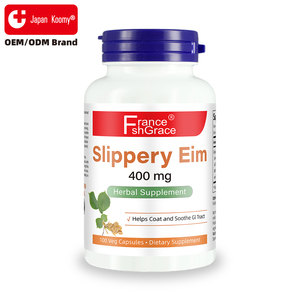 Suplemento Herbal de Slippery Eim Sin GMO, Sin Gluten, Ayuda a Recubrir y Proteger el Tracto, 400 mg, 100 Cápsulas Vegetarianas de Slippery Eim - Product Image 1