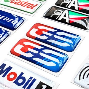 Impression <span class=keywords><strong>de</strong></span> haute qualité personnalisé OEM époxy étiquette autocollant Transparent cristal goutte adhésif logo autocollant - Product Image 1