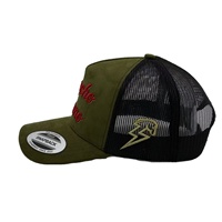 Gorra Trucker de Gamuza con Bordado 3D, Ajustable con Cierre a Presión, Malla Trasera, para Invierno, Estilo Y2K, Hip Hop, para Hombre y Mujer