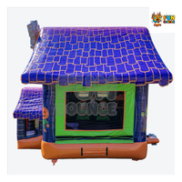 FUN BOUNCE Casa de Brinco Inflable de PVC para Exteriores, Comercial